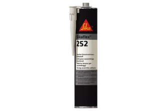 Sikaflex 252 300 ML, Zwart, Patroon