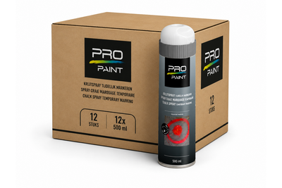 PRO-Paint Krijtspray (Tijdelijke markering)