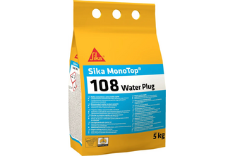 Sika MonoTop 108 Water Plug 5 KG, Grijs