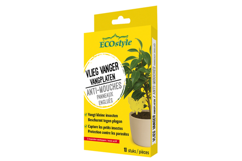 Ecostyle vliegvanger vangplaten 10 stuks