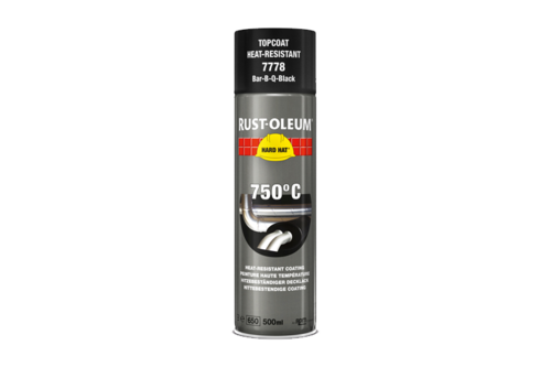 Rust-oleum hittebestendige coating 500 ml, zwart, spuitbus