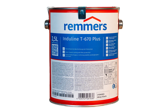 Remmers Induline T-670 Plus watergedragen coating 2,5 liter, Diepzwart