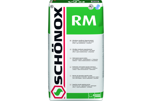 Schonox rm universeel inzetbare reparatiemortel 20 kg, zak