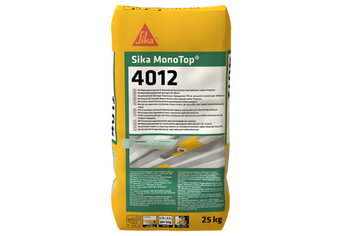 Sika monotop 4012 reparatiemortel 25 kg, zak