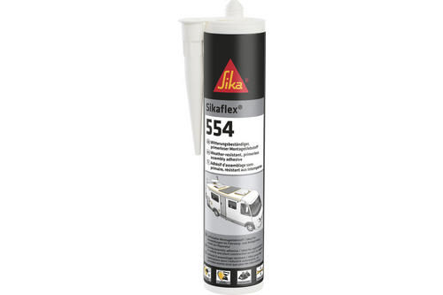 Sikaflex 554 1 stuk, 300 ml, zwart, patroon
