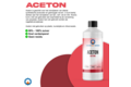 Aceton 1 liter, fles
