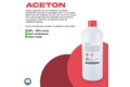 Aceton 1 liter, fles