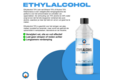 Ethylalcohol 70% 1 liter, fles