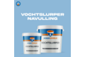 Aquashield vochtslurper navulling neutraal, 15 kg, emmer