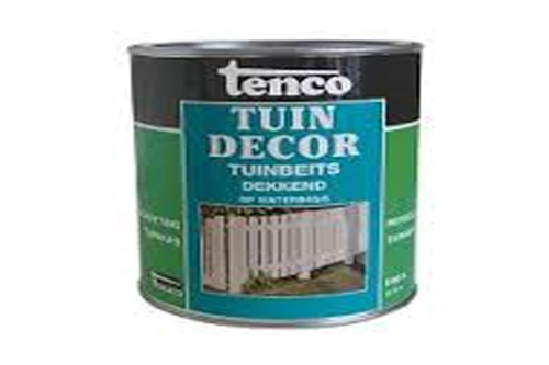 Tenco tuindecor dekkend 2,5 liter, zwart, bus