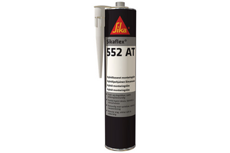Sikaflex 552 AT 300 ML, Zwart, Patroon