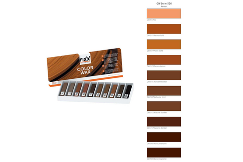Fixx furniture repair wood color wax kersen midden